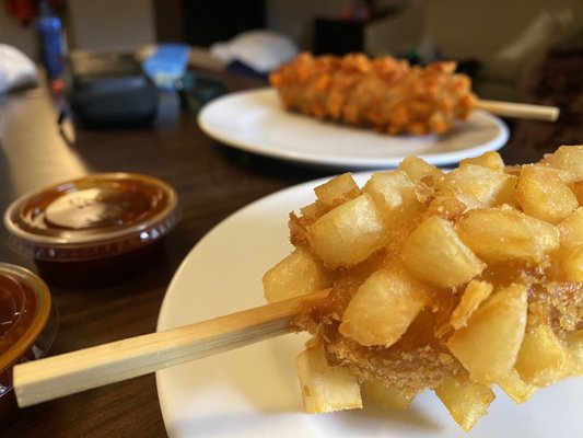 Chung Chun Rice Dog Mochinut by null