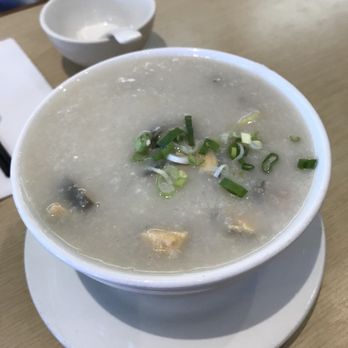Harmony - Pork and preserved egg congee! My favourite dish out of the three we tried today. - Hot Pot Near Me - Scarborough, Ontario Harmony - Pork and preserved egg congee! My favourite dish out of the three we tried today. - Hot Pot Near Me - Scarborough, Ontario