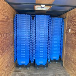 T-Town Tote Rentals - Totes Loaded for Delivery.