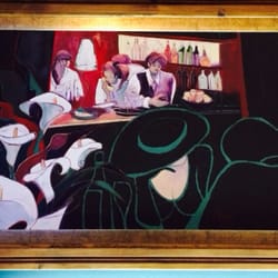 Marks Restaurant - Art circa 1984