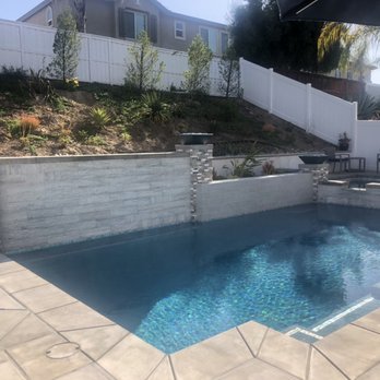 Grajeda Construction - Stone work, tile on steps and waterline - General Contractors Near Me - Temecula, California