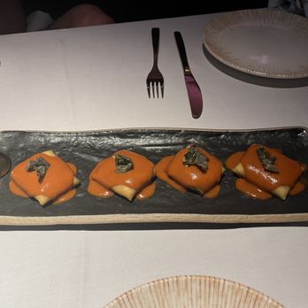 La Incidència del Factor Vi - Lobster ravioli - Mediterranean Near Me - Sitges, B La Incidència del Factor Vi - Lobster ravioli - Mediterranean Near Me - Sitges, B