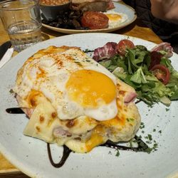 The Courtyard Cafe - Croque Madame
