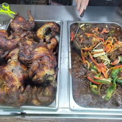 Lulo Yonkers - Roastiserie chicken and Goat