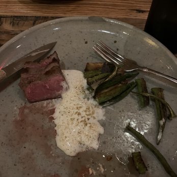 Husk Savannah - NY strip and okra - Southern Near Me - Savannah, Georgia