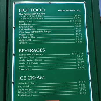 Lumbermen's Arch Cafe - menu and prices - Fast Food Near Me - Vancouver, British Columbia Lumbermen's Arch Cafe - menu and prices - Fast Food Near Me - Vancouver, British Columbia