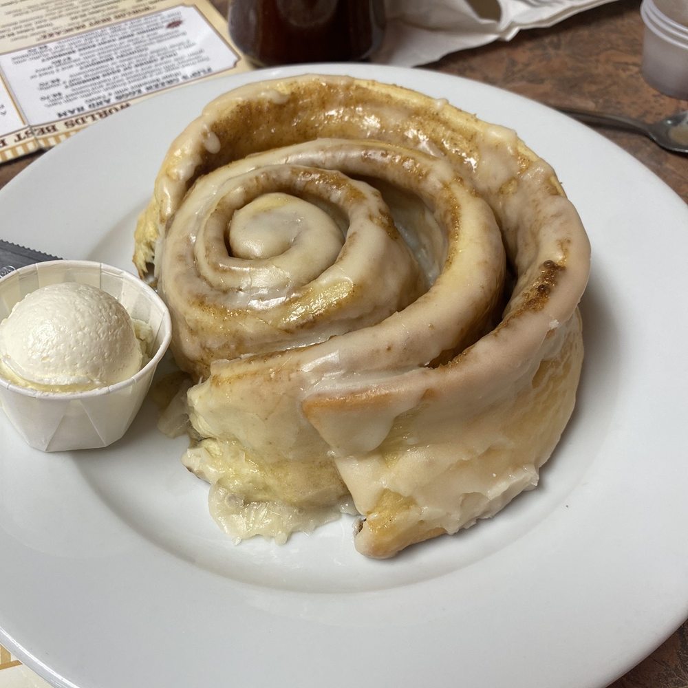 Ye Olde Pancake Station - Cinnamon Roll - Breakfast & Brunch Near Me - Amarillo, Texas Ye Olde Pancake Station - Cinnamon Roll - Breakfast & Brunch Near Me - Amarillo, Texas