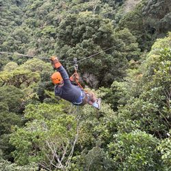 BikeHike Adventures - Zip lining near Boquete