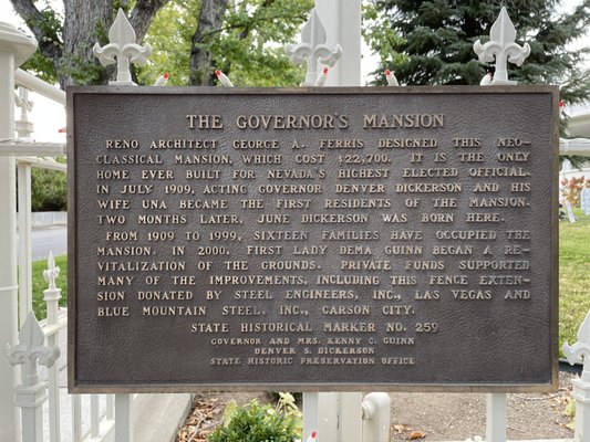 Nevada Governor Mansion by null