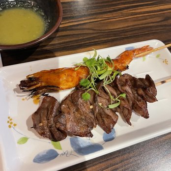 No 1 Kazoku - beef tongue yakitori and Shrimp Yakitori - Japanese Near Me - San Gabriel, California No 1 Kazoku - beef tongue yakitori and Shrimp Yakitori - Japanese Near Me - San Gabriel, California