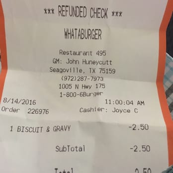 Whataburger - Burgers Near Me - Seagoville, Texas