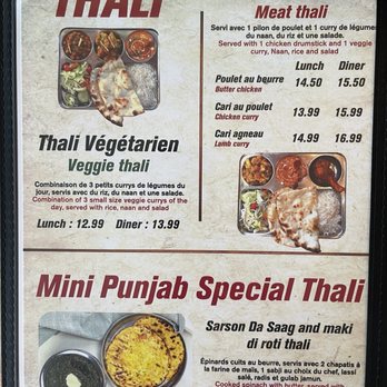Mini Punjab - Menu - Indian Near Me - Montreal, Quebec Mini Punjab - Menu - Indian Near Me - Montreal, Quebec