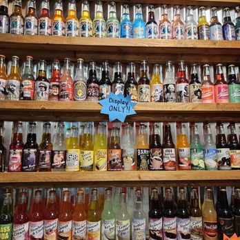 Rocket Fizz - a shelf full of sodas and soft drinks - Candy Stores Near Me - Clearwater, Florida Rocket Fizz - a shelf full of sodas and soft drinks - Candy Stores Near Me - Clearwater, Florida