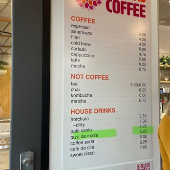 Buenas Coffee - The menu options -- check out the House Drinks! Pretty different :) - Coffee & Tea Near Me - Costa Mesa, California Buenas Coffee - The menu options -- check out the House Drinks! Pretty different :) - Coffee & Tea Near Me - Costa Mesa, California