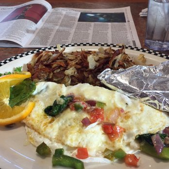Black Bear Diner Fullerton - Delicious veggie omelette! Love this place! - American Near Me - Fullerton, California