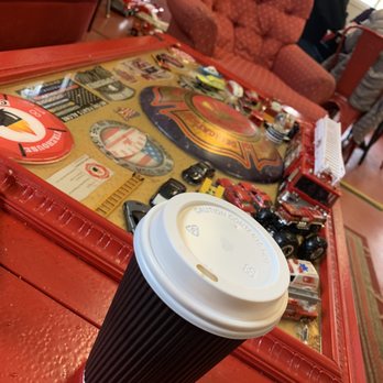 Firehouse Coffee - Large mocha - Coffee & Tea Near Me - Hampton, Virginia Firehouse Coffee - Large mocha - Coffee & Tea Near Me - Hampton, Virginia