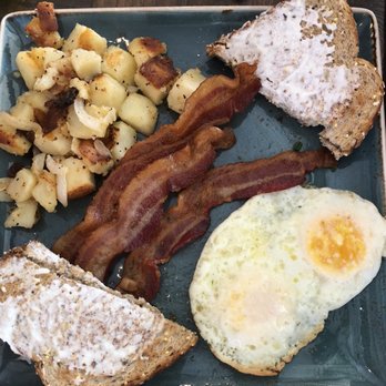 First Watch - Traditional Breakfast with over cooked "over medium" eggs - Breakfast & Brunch Near Me - San Antonio, Texas