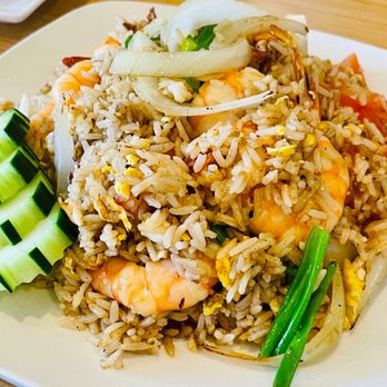 Thai Chefs - Entree: Thai Fried Rice with Shrimp - Thai Near Me - Houston, Texas Thai Chefs - Entree: Thai Fried Rice with Shrimp - Thai Near Me - Houston, Texas