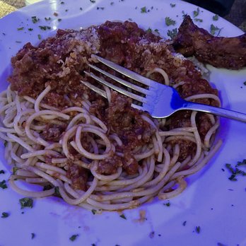 Mediterraneo - GF spaghetti Bolognese~Absolutely amazing! - Mediterranean Near Me - Loreto, BCS Mediterraneo - GF spaghetti Bolognese~Absolutely amazing! - Mediterranean Near Me - Loreto, BCS