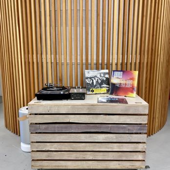 Try Coffee - There's a record player inside BoxJelly. So fun! - Coffee & Tea Near Me - Honolulu, Hawaii
