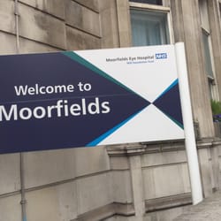 Moorfields Eye Hospital NHS Trust - Signage