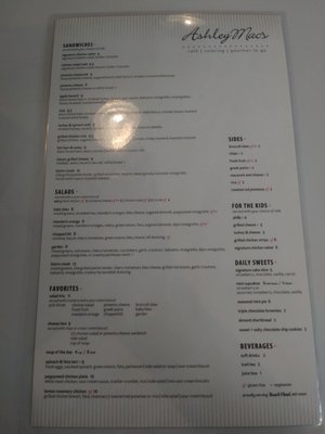 Menu photo 2 Ashley Mac's Kitchen Homewood, AL