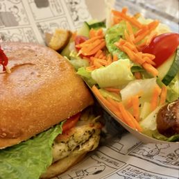 Crispy Chicken Sandwich on a Bun