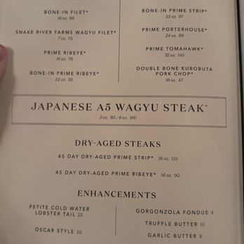 Del Frisco's Double Eagle Steakhouse - Dinner Menu 2 - Steakhouses Near Me - Denver, Colorado Del Frisco's Double Eagle Steakhouse - Dinner Menu 2 - Steakhouses Near Me - Denver, Colorado