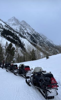 T-Lazy-7 Ranch and Snowmobiles by null