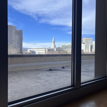 Denver Public Library - View from 4 th floor desk - Libraries Near Me - Denver, Colorado