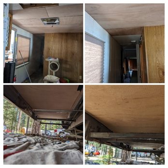 Vogel RV Repair - In process of repair ac seal leak water damage - RV Repair Near Me - Flagstaff, Arizona Vogel RV Repair - In process of repair ac seal leak water damage - RV Repair Near Me - Flagstaff, Arizona