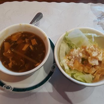 Papa Chen - hot and sour soup and salad - Chinese Near Me - Brentwood, California