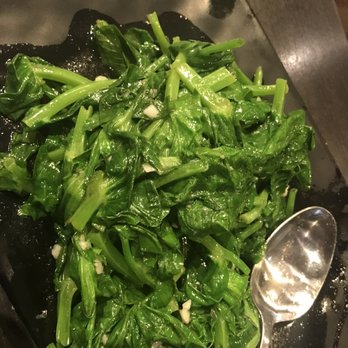 Super Juicy Dumplings - 40. Stir Fried Bean Seedlings (pea shoots) - Dim Sum Near Me - Brea, California Super Juicy Dumplings - 40. Stir Fried Bean Seedlings (pea shoots) - Dim Sum Near Me - Brea, California