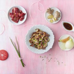 Youjou - Boeuf a l'oignon sauce saké