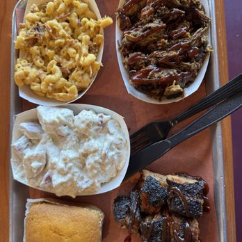 The Pig Rig BBQ - My food Two Meat Combo Meal - Barbeque Near Me - Wallingford, Connecticut