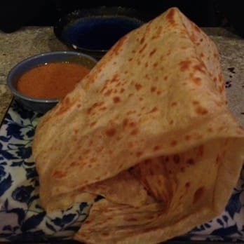 Laut - Roti canai ... spicy curry on the side - Thai Near Me - New York, New York Laut - Roti canai ... spicy curry on the side - Thai Near Me - New York, New York