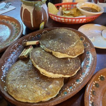 La Cocina de Doña Esthela - Corn pancakes. THE BEST - Mexican Near Me - Valle de Guadalupe, BCN