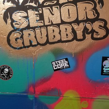 Señor Grubby's - Men's restroom wall - Mexican Near Me - Oceanside, California Señor Grubby's - Men's restroom wall - Mexican Near Me - Oceanside, California