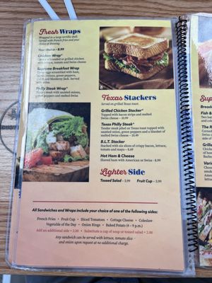 Menu photo 2 Sunshine Cafe Seymour, IN