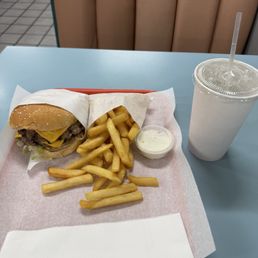 Juicy Double Cheeseburgers