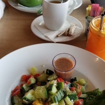 Vinaigrette - Greek salad and Liver tonic drink. - Salad Near Me - Albuquerque, New Mexico Vinaigrette - Greek salad and Liver tonic drink. - Salad Near Me - Albuquerque, New Mexico