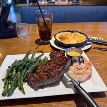 Kona Grill - Desert Ridge - Surf and turf New York strip with shrimp - Sushi Bars Near Me - Phoenix, Arizona Kona Grill - Desert Ridge - Surf and turf New York strip with shrimp - Sushi Bars Near Me - Phoenix, Arizona