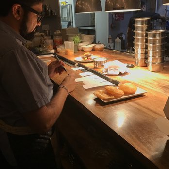 Ghee Indian Kitchen - Chef Niven, checks every dish - Indian Near Me - Miami, Florida