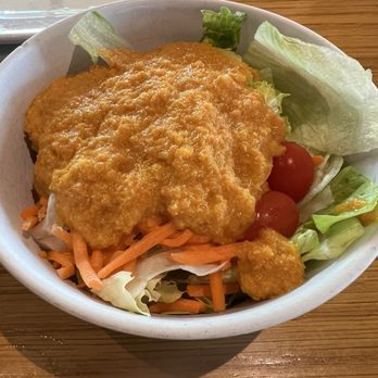 Kabuki - Sesame dressing over house salad. - Sushi Bars Near Me - Wellington, Florida