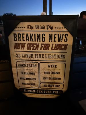 The Blind Pig Kitchen and Bar by null