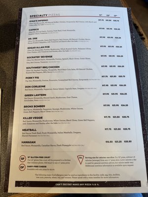 Menu photo 1 Dewey's Pizza - Ellisville Ellisville, MO