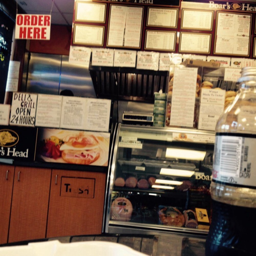 Appalachian Market - the counter and menus of the restaurant - Gas Stations Near Me - Garrison, New York