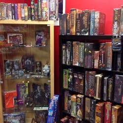 Planet Chaos - One wall of the games room.