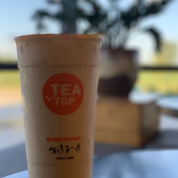 Tea Top - Jasmine milk tea - Bubble Tea Near Me - Katy, Texas Tea Top - Jasmine milk tea - Bubble Tea Near Me - Katy, Texas