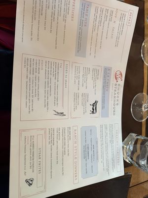 Menu photo 1 Chuck's Steakhouse Banff, AB Menu photo 1 Chuck's Steakhouse Banff, AB